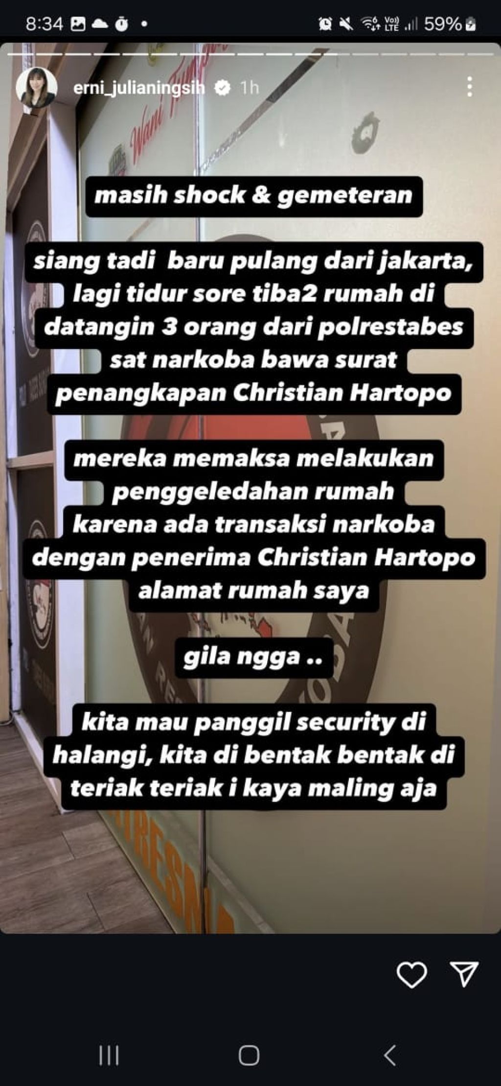 Waspada Belanja Online, Usai Chat Komplain ke Toko Dijemput Polisi Narkoba Surabaya