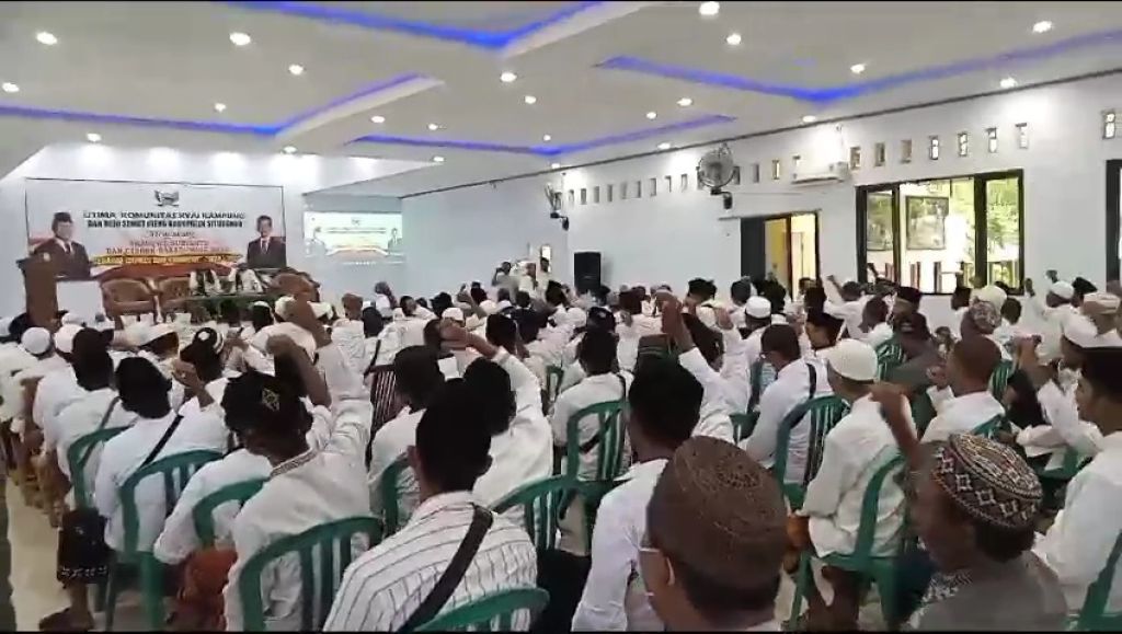 Ratusan Kiai Kampung di Situbondo, Deklarasi Dukung Prabowo-Gibran