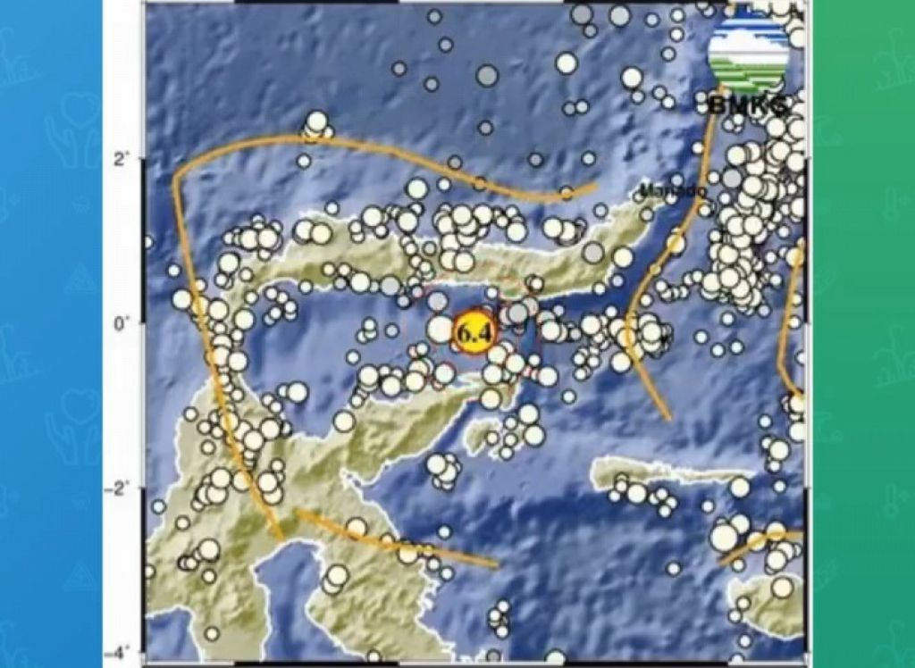 Gempa Magnitudo 6,4 Guncang Bone Bolango Gorontalo