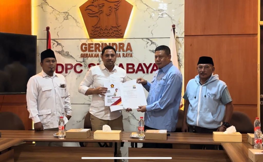 Mengenal Visi Misi Panca Karya Cak Dedi yang Disampaikan ke DPP dan Gerindra Surabaya