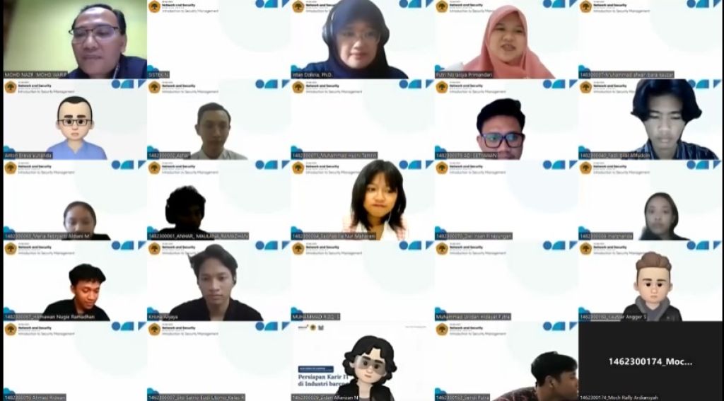 Sistekin Untag Surabaya dan Universiti Malaysia Perlis Kupas Tuntas Keamanan Jaringan