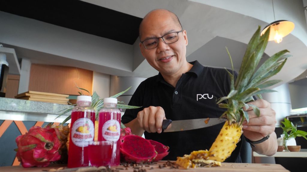 Minuman Nasaga Karya Dosen PCU ini Berguna untuk Kesehatan