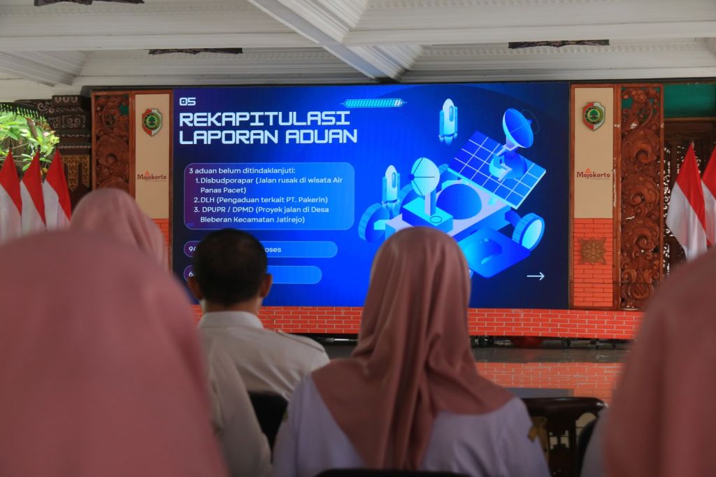 Evaluasi Layanan Damarmojo, 652 Aduan Masyarakat Mojokerto Terselesaikan