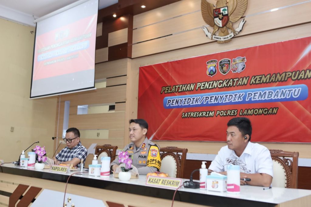 Pertajam Kemampuan Reskrim Polres Lamongan dalam Perdagangan & Perlindungan Konsumen