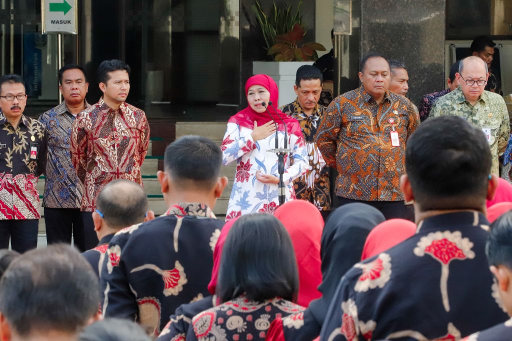 Khofifah Minta ASN Pemprov Jatim Tetap Produktif Selama Libur Lebaran 2025