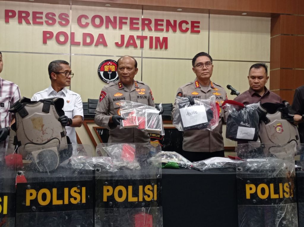 997 Orang Diamankan dalam Demo Anarkis di Jatim: 415 Anak-anak, Kerugian Rp256 M