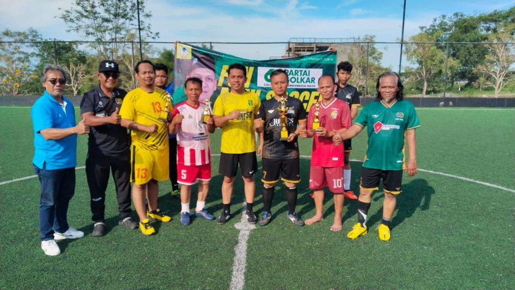 Rayakan HUT ke-61, Golkar Gelar Turnamen Mini Soccer