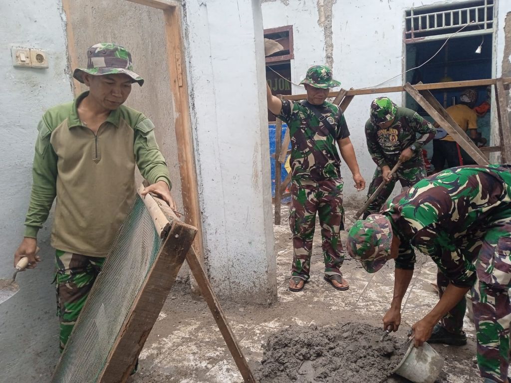 TMMD Ke-127 Kodim 0508/Depok Bedah Tiga Rumah Warga, Saelan, Ujang hingga Murdiana Bersyukur