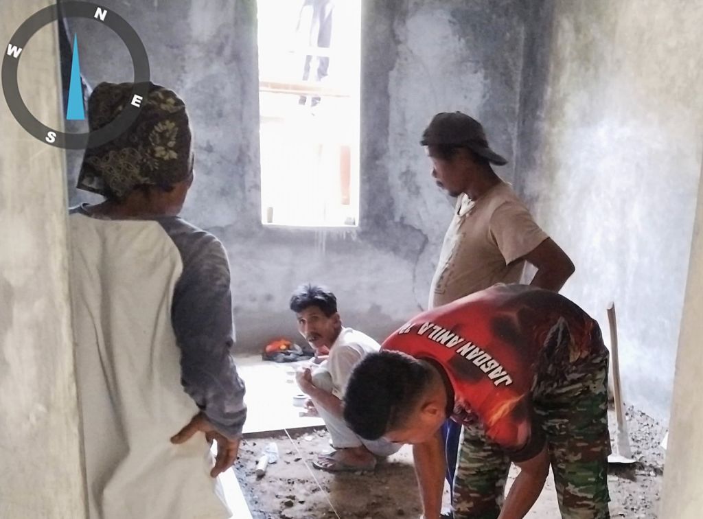 TMMD Ke-127 Kodim 0508/Depok Masuki Hari ke-19, Progres Rehab Rumah Warga Sukamaju Capai Lebih 70 Persen