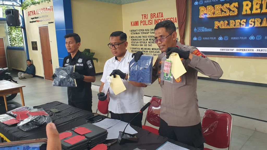 Pencuri Kalung Emas Dibekuk, Rugikan Toko di Sragen Puluhan Juta Rupiah