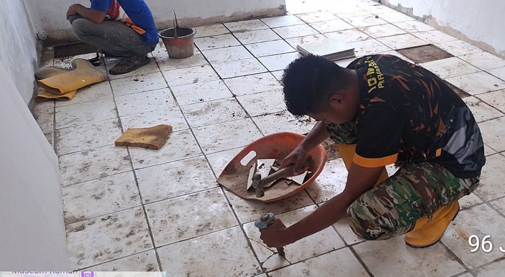 TMMD Ke-127 Rehab Rumah Warga Kurang Layak di Cilodong