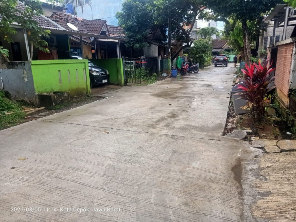 Sinergi TNI–Polri dan Warga, Jalan Lingkungan di Sukamaju Depok Tuntas 100 Persen