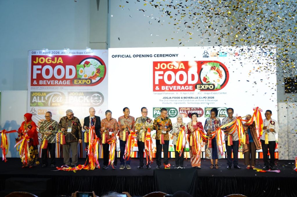 Jogja Food & Beverage Expo 2026 Resmi Dibuka, Hadirkan Ratusan Peserta dan Inovasi Industri
