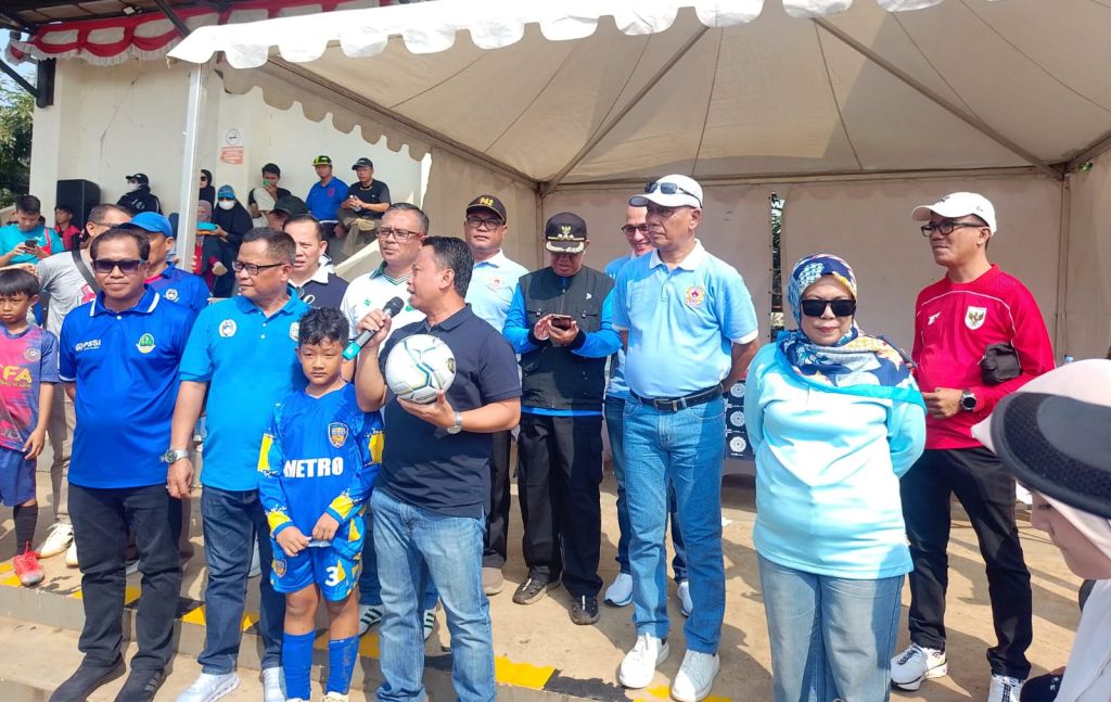 Wali Kota Depok Supian Suri Buka Liga Jabar Istimewa, Depok Siap Cetak Bintang Sepak Bola Muda