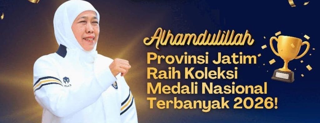 Jatim Catat 45.839 Medali, Gubernur Khofifah Apresiasi Ekosistem Pendidikan Unggul