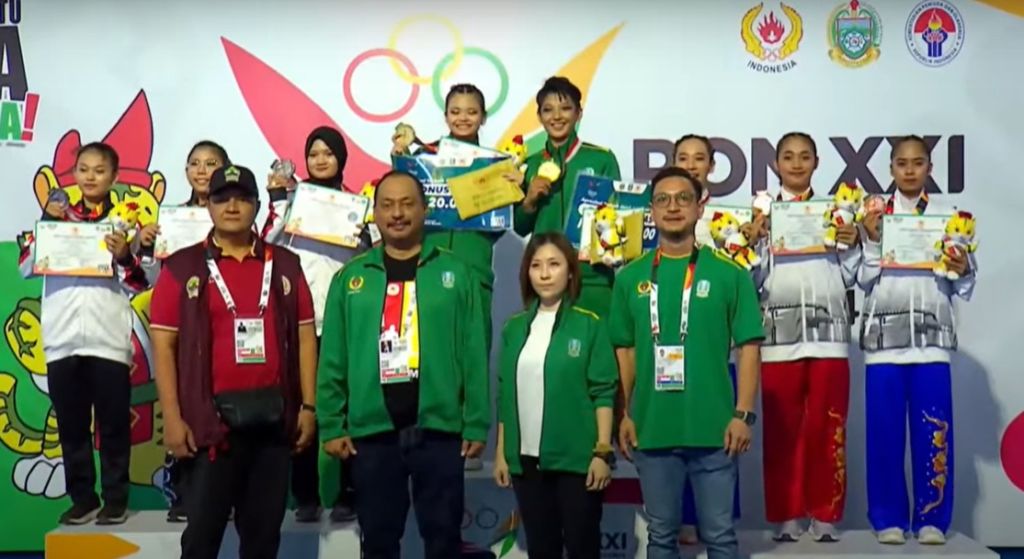Wushu Jatim Berjaya, Sumbang 7 Medali Emas di PON XXI 2024 Aceh-Sumut